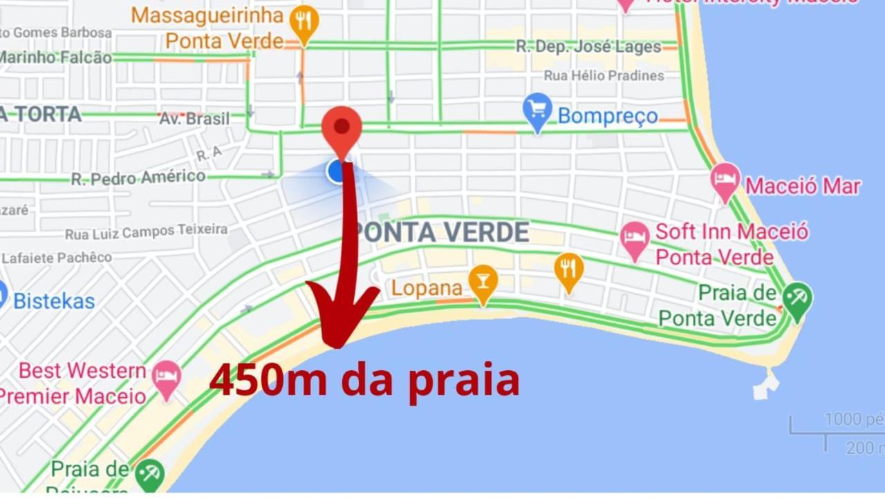 Apartamento Ponta Verde 3 Suites Maceió Buitenkant foto